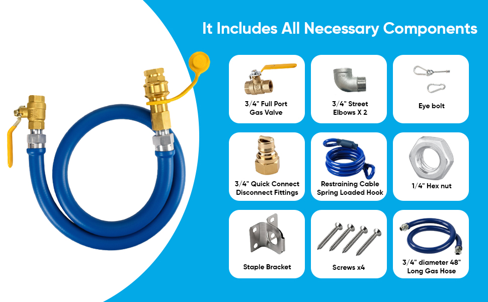 Gas line hose A+ module 3
